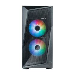 Gabinete Cooler Master CMP 320, negro, mini-tower, ventiladores argb i