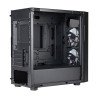 Gabinete Cooler Master CMP 320, negro, mini-tower, ventiladores argb i