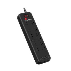 Supresor/Protector de Sobretensión Smartbitt SBSS-B12-5U, NEMA 5-15P, 