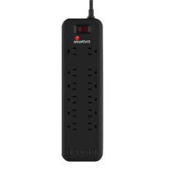 Supresor/Protector de Sobretensión Smartbitt SBSS-B12-5U, NEMA 5-15P, 