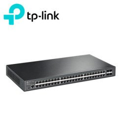 TP-Link TL-SG3452X switch Gestionado L2+ Gigabit Ethernet (10/100/1000) 1U Negro