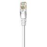 Cable de red Intellinet 0.5 m (1.5 pies), Cat. 6 UTP, blanco