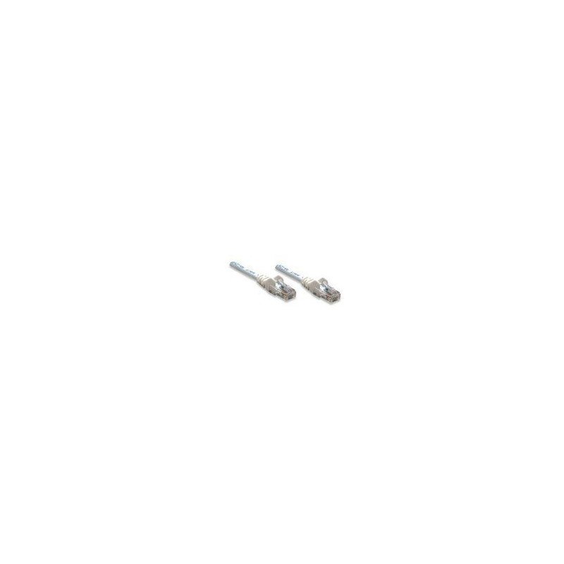 Cable de red Intellinet 0.5 mts (1.5 pies) cat 5e UTP blanco
