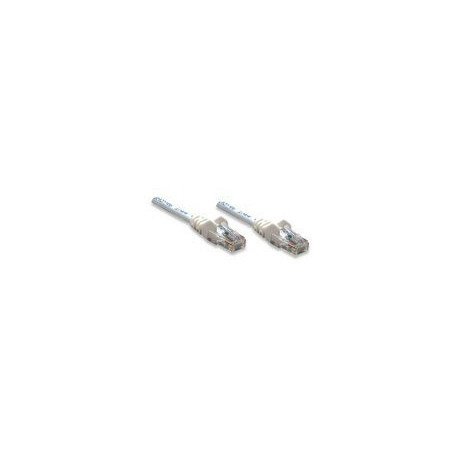 Cable de red Intellinet 0.5 mts (1.5 pies) cat 5e UTP blanco