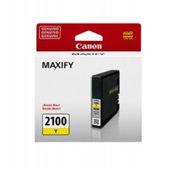 Cartucho de tinta Canon PGI-2100y amarillo para iB4010 MB5310 rendimiento 1000 páginas