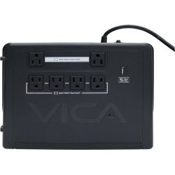 No break Vica rev 900va, 500w 6 contactos con respaldo y regulador 3 a