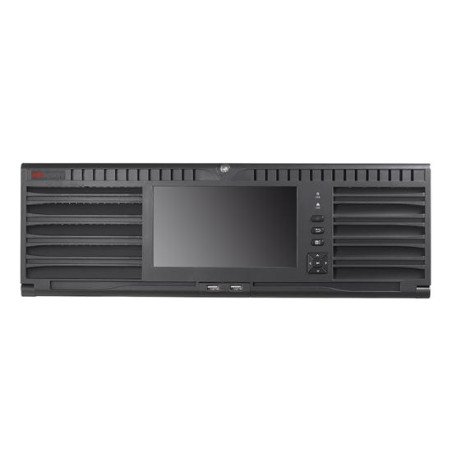 NVR de 128 canales 4K, 24 HDD con Hot Swap en RAID 0,1,5,10, H.265, H.