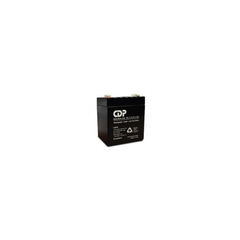 Batería CDP B-12/4.5 - Negro, 12 V
