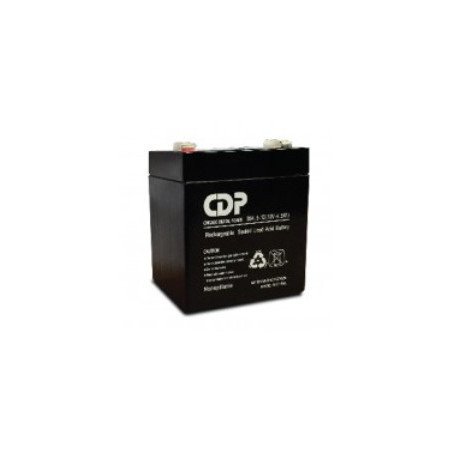 Batería CDP B-12/4.5 - Negro, 12 V