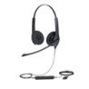 Jabra Biz 1500 Duo USB Auriculares Alámbrico Diadema Oficina/Centro de llamadas USB tipo A Bluetooth Negro