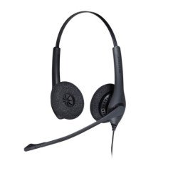 Jabra Biz 1500 Duo USB Auriculares Alámbrico Diadema Oficina/Centro de llamadas USB tipo A Bluetooth Negro