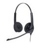 Jabra Biz 1500 Duo USB Auriculares Alámbrico Diadema Oficina/Centro de llamadas USB tipo A Bluetooth Negro
