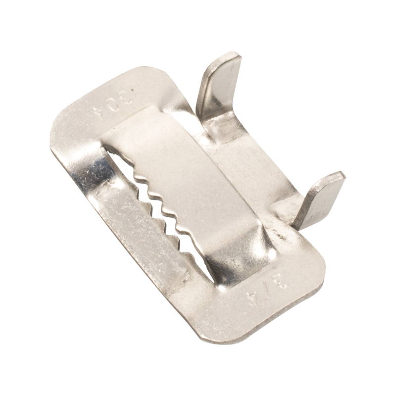 Hebilla de acero inoxidable t, 3, 4", 100 piezas