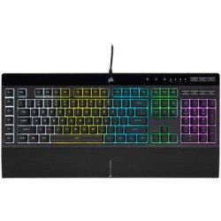 Kit teclado y mouse Corsair CH-9226865-SP - negro, RGB