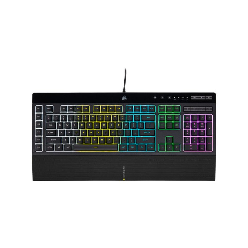 Kit teclado y mouse Corsair CH-9226865-SP - negro, RGB