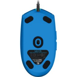 Mouse Logitech G203 Lightsync gaming blue óptico alámbrico USB ilumina
