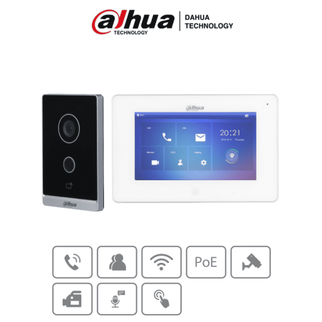 Kit de videoportero Dahua Technology kitw01 -