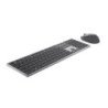 Kit Teclado y Mouse Dell KM7321W - Español, Gris