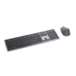 Kit Teclado y Mouse Dell KM7321W - Español, Gris