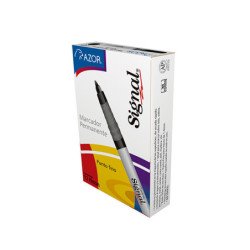 Marcador Signal Azor 30003, punto fino azul 12