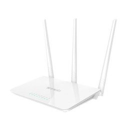 Router repetidor inalámbrico tenda n300 3 en 1, 802.11b/g/n 1p wan10/100 3p lan10/100 3 ant. Externas 5dbi