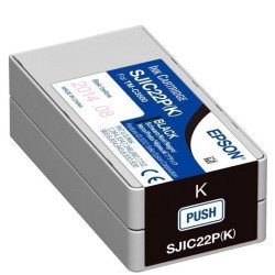 Cartucho Epson modelo SJIC22P negra, para TM-C3500
