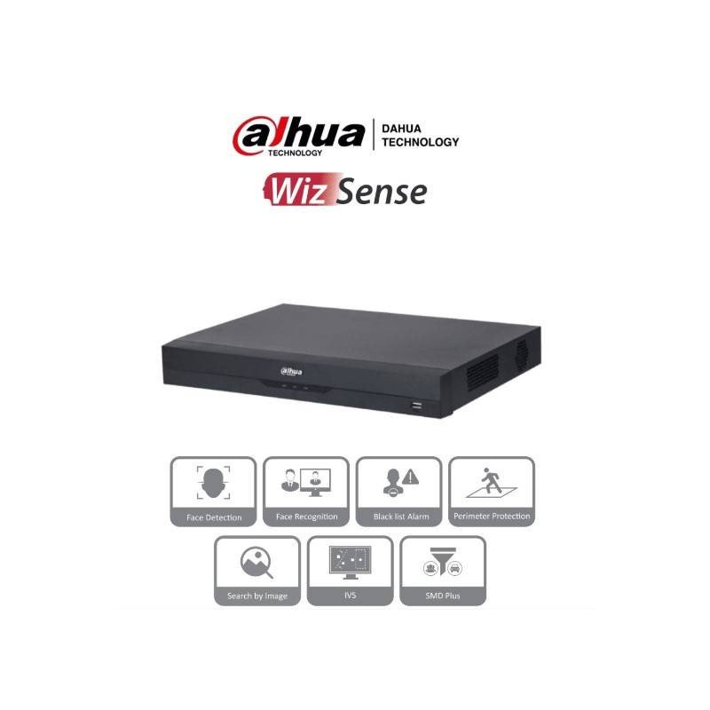 Dahua Technology WizSense DHI-NVR2216-16P-I2 Grabadore de vídeo en red (NVR) 1U Negro