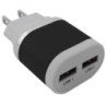 Cargador Brobotix 2 puertos USB 161264N - negro, USB