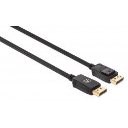 Cable DisplayPort 8K V1.4, macho a macho, 3 m (9.84 pies), compatible 