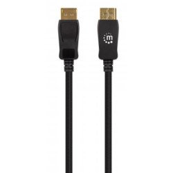 Cable DisplayPort 8K V1.4, macho a macho, 3 m (9.84 pies), compatible 