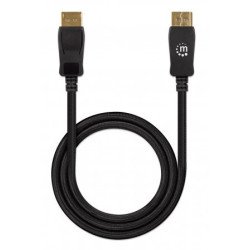 Cable DisplayPort 8K V1.4, macho a macho, 3 m (9.84 pies), compatible 