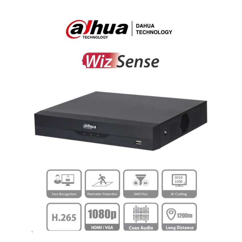 Dahua Technology XVR5104HS-4KL-I3 Negro