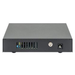 Switch PoE+ Intellinet, con 5 puertos Gigabit Ethernet (10/100/1000), 