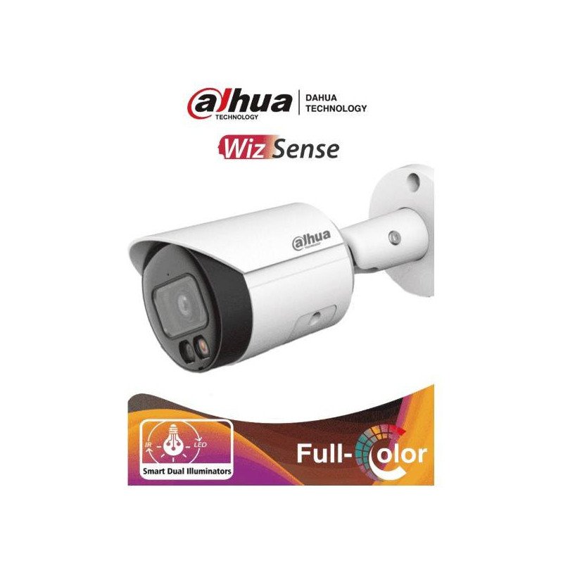 Dahua Technology WizSense DH-IPC-HFW2549S-S-IL cámara de vigilancia Bala Cámara de seguridad IP Interior y exterior 2960 x 1668
