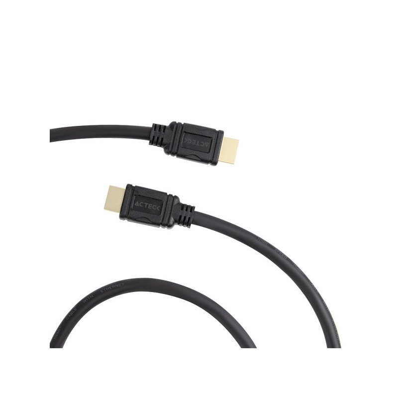 Cable Acteck Linux plus ch230, HDMI a HDMI, 3 m, 4k, negro, ac-934794