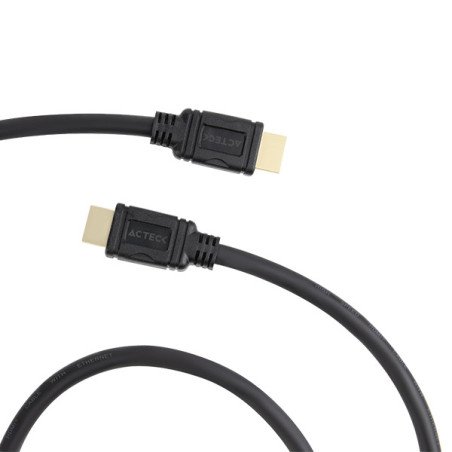 Cable Acteck Linux plus ch230, HDMI a HDMI, 3 m, 4k, negro, ac-934794