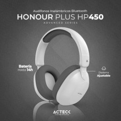 Audífonos Inalámbricos Bluetooth Over Ear Honour Plus HP450 Advanced S