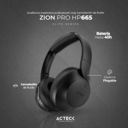 Audífonos Inalámbricos Bluetooth Over Ear Zyon Pro HP665 Elite Series 