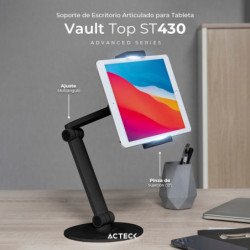 Soporte de Escritorio Articulado para Tableta VAULT TOP ST430 -