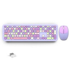 Kit Teclado y mouse Inalámbricos 2.4hz Creator Chic MK475 Advanced Ser