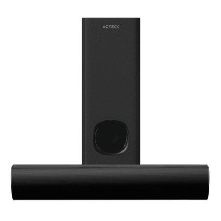 Barra de sonido Acteck Dynamic trim BS465, subwoofer alámbrico, blueto