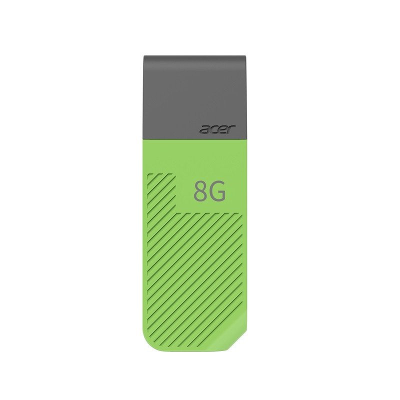 Acer UP200 unidad flash USB 8 GB USB tipo A 2.0 Negro, Verde