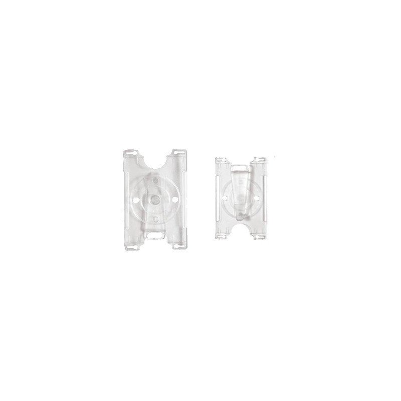 Porta Credencial Convertible transparente