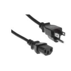 Cable de alimentación de corriente eléctrica HPe Aruba (ac power cord north América) 20cm largo