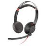 Diadema POLY Blackwire 5220 Stereo USB-A Headset, Wired, Office/Call center, 100 - 10000 Hz, 164.2 g, Headset, Black