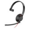 Diadema POLY Blackwire 5210 Monaural USB-A Headset, Wired, Calls/Music, Headset, Black