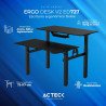 Escritorio Ergonómico Doble ERGO DESK V2 ED727 Acteck