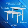 Escritorio Ergonómico Doble ERGO DESK V2 ED727 Acteck
