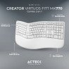Kit Teclado y Mouse Acteck Creator Vituos Fitt MK770 Elite Series