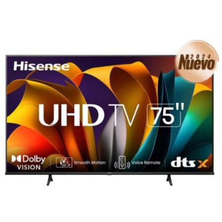 Televisor Hisense 75A6N - 75 pulgadas, LED 4K UHD, 3840 x 2160